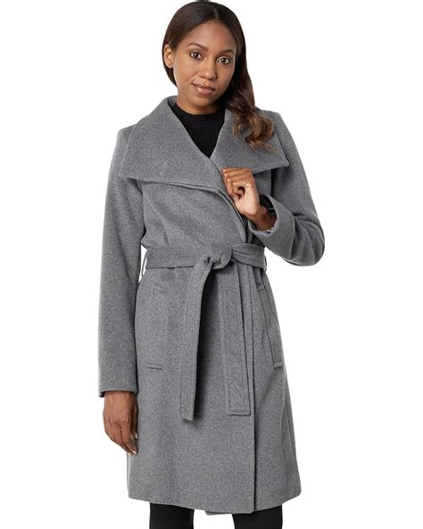 michael michael kors asymmetrical belted coat|michael kors wool coat.